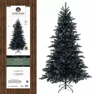 Artificial Christmas Tree Kaemingk Berlin model 684376, pre-lit PVC/PE branches, realistic needle look