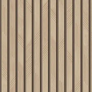 Tapešu Bobbi Brown 525111 Brown Slats, raksts, komplekts 12 ruļļi