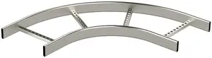 Уголок Dymo KS90-200 R=300 HDG — стальной угол для лотков кабельных систем
