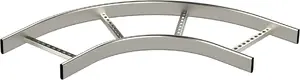 Corner Piece Dymo KS90-500 R=300 HDG for KS90 Cable Duct System, R=300