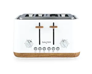 4-Slice Toaster Salter Toronto EK5823WHTVDE – white, 4-slot automatic browning
