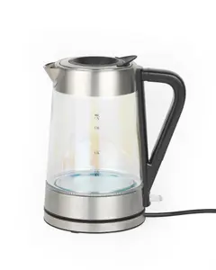 Electric kettle Salter EK5078IRFVDE Iridescent glass, cordless, 1.7 L, 3 kW, 360° base