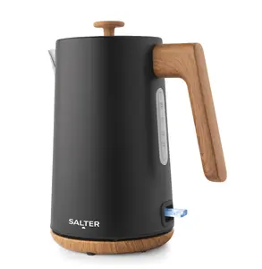 Electric kettle Salter Toronto Rapid Boil EK5822BLKVDE — black, rapid-boil model