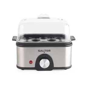 Электроварка для яиц Salter EK6213VDE — мультивместимость, автоматический таймер, режимы для пашот и на пару