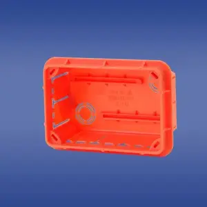 Подрозетник встраиваемый ELEKTROPLAST 11.2 — для монтажа розеток и выключателей, оранжевый