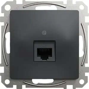 Schneider Electric Модуль RJ45 GN.KOMP.RJ45 5UTP чёрный (Antra/Sedna)