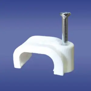 Mounting Clip Opatówek model 27.86 White 100 pcs