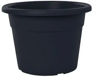 Plastmasas puķu pods Lumarko MA000050 - 120 antracīts, iekštelpām un ārtelpām