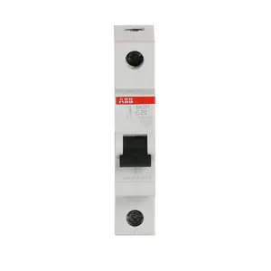 Miniatūrais automāts ABB SH201-C20 Type F 1P 20 A, 12–253 V, 50/60 Hz, IP20