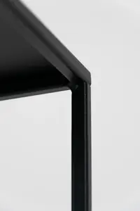 Flower pot stand DOMOLETTI BREST M black — metal plant holder for indoor use (model 4772013396147)