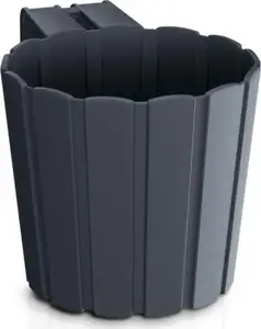 Flower pot Prosperplast Boardee Hook DDEZ150 with hook, anthracite