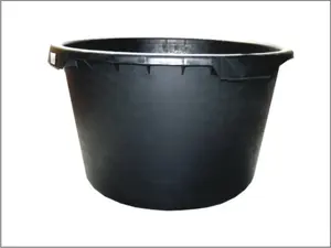 Bucket for mortar Vorel 063981 — 65 L capacity, plastic mixing and carrying container