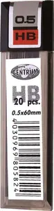 Mechanical pencil lead refill Centrum 0.5 mm HB CE80582, graphite refills