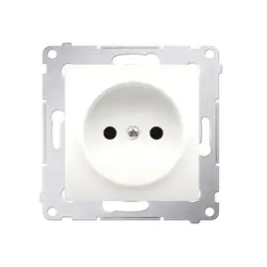 Socket outlet Kontakt-Simon DG1Z.01/41 White 250 V IP20 Plastic housing