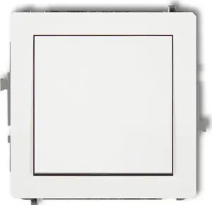 Stair switch Karlik Deco DWP-3.1 (no pictogram) white — Karlik stair/button switch DWP-3.1
