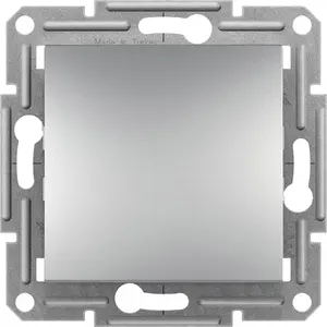 Schneider Electric Asfora stair switch EPH0400161 without frame, aluminium finish