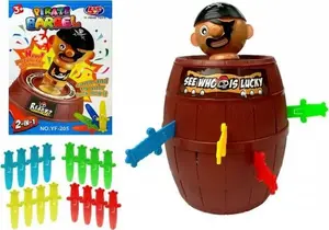 Игра LEAN Sport 'Ukłuj Pirata' (5120) — настольная детская игра с надувающимся/выскакивающим пиратом при уколах