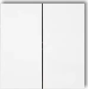Push button switch (external) Karlik Deco DKL-2 white