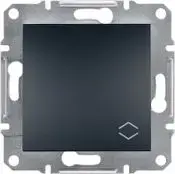 Switch Schneider Electric Asfora stair switch screw terminals without frame anthracite EPH0400371