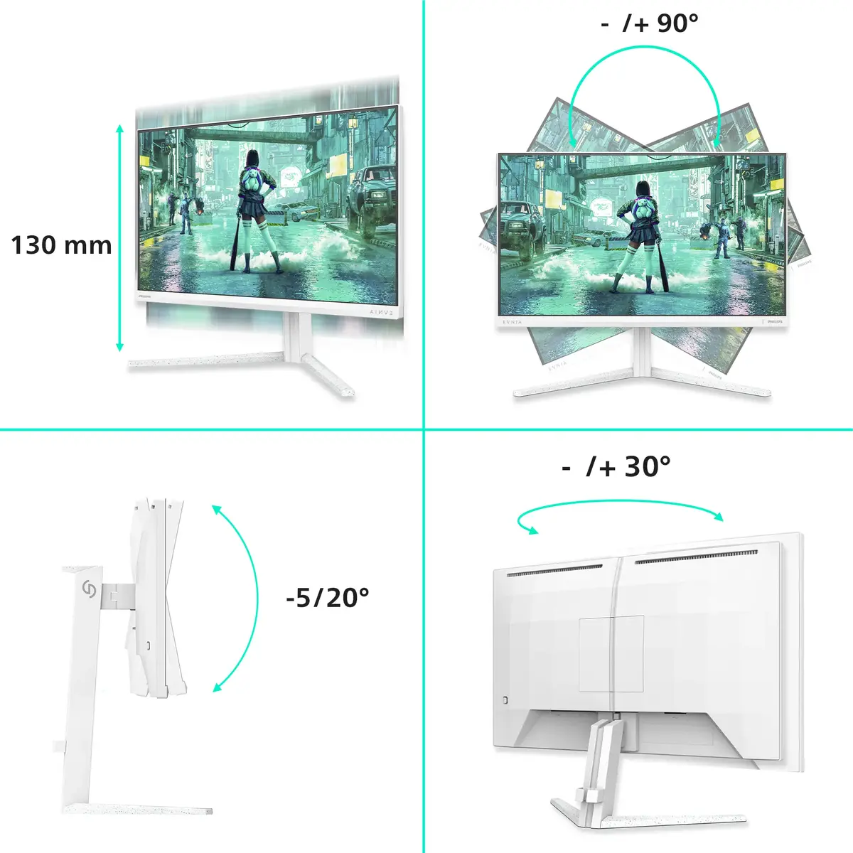 Монитор Philips Evnia 3000 24M2N3201P/00 23.8" Full HD Photo 3