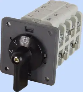 Рычажный переключатель 0-звезда-треугольник 3P 40A Elektromet Łuk 40-21 (924009)