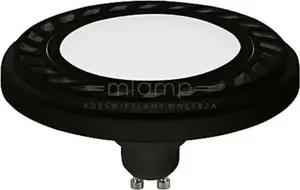 LED spuldze NOWODVORSKI Diffuser 9211 GU10 9W 4000K ES111 melna