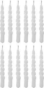 Candle Bloomingville Twist Stearinlys — Bloomingville — white paraffin candle