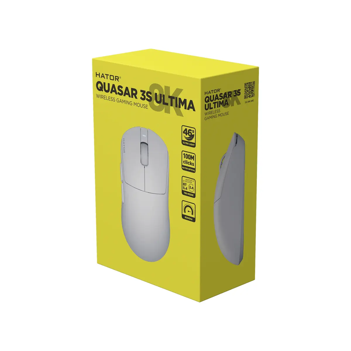 HATOR Quasar 3S Ultima 8K Wireless spēļu pele Photo 7