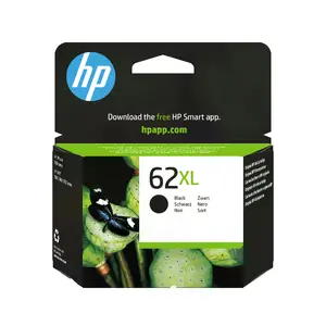 Картридж HP 62XL High Yield Black оригинальный – HP, пигментный черный, 600 страниц