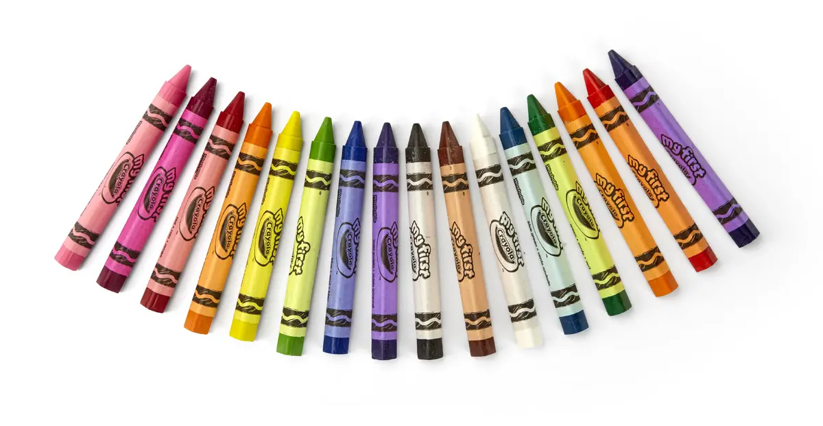 Crayola Треугольные восковые карандаши Mini Kids 16 Photo 2