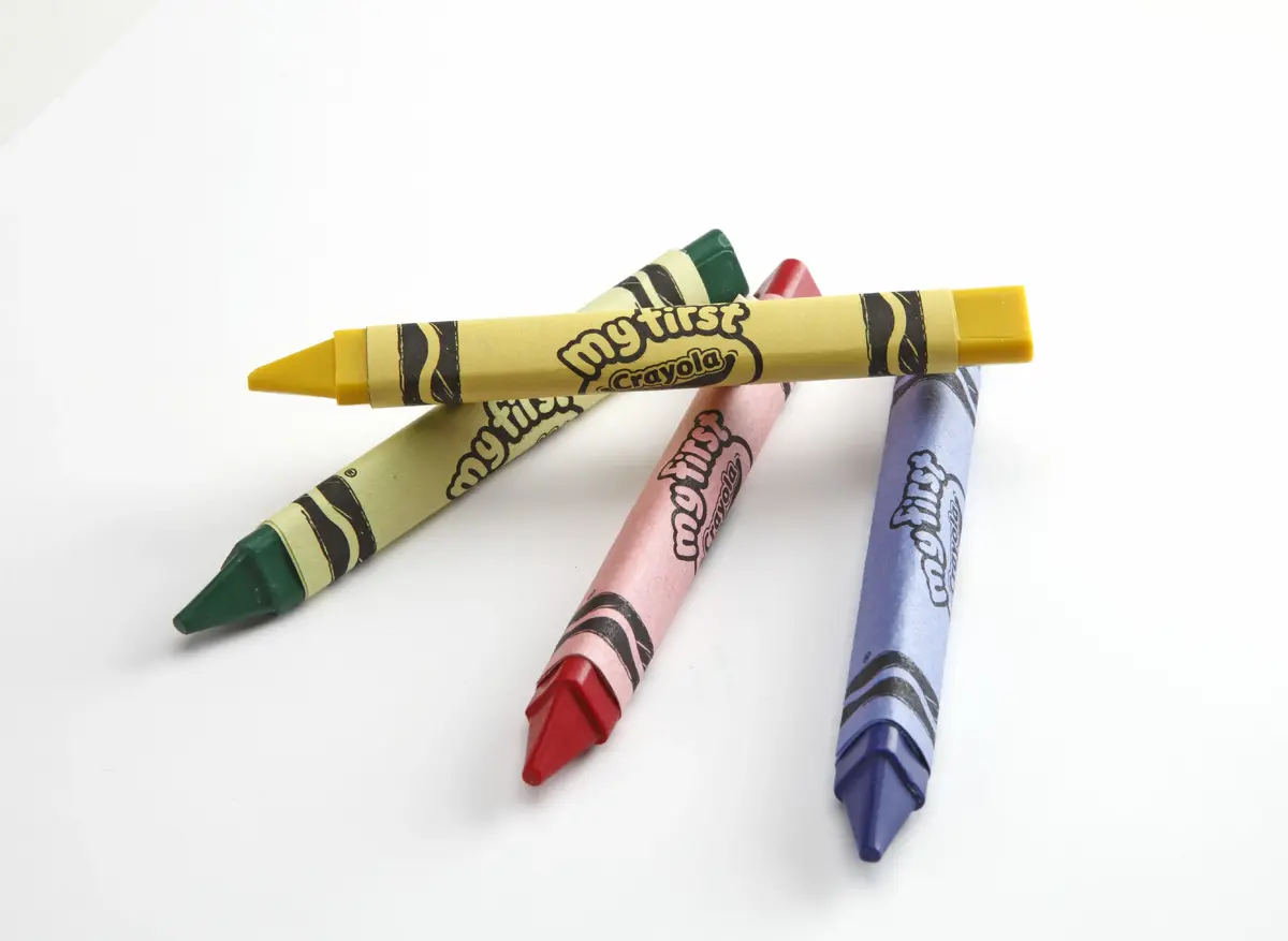 Crayola Треугольные восковые карандаши Mini Kids 16 Photo 4