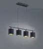 TRIO Tommy pendant lamp 4×E14, flexible mount Photo 2
