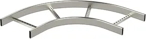 Corner Piece Dymo KS90-400 R=300 HDG for KS90 Label Applicator — radius 300, galvanized