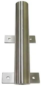 Flagpole Holder Single 34 mm D. Corona stainless-steel mounting bracket for 34 mm flagstaff