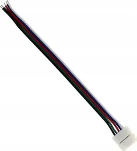 Connector for LED RGB strip ECOLIGHT2 EC79630 single-sided with cable