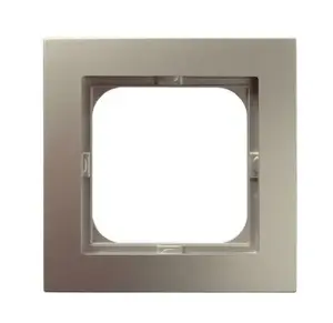 Outlet box accessory Ospel R-1G/45 — plastic single-piece mounting box accessory
