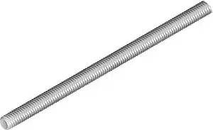 Threaded Rod Baks PGM6/2 6×2000 mm, steel threaded bar M6