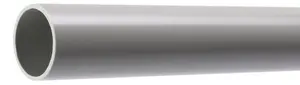 Rigid electrical conduit TTPLAST 06.12 RL 28 gray – Elektroplast rigid installation pipe