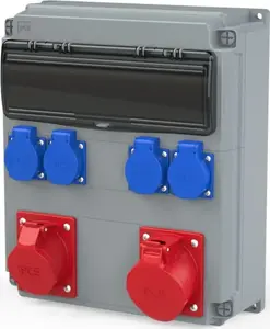 PCE stationary distribution box OPOLE 32/5 16/5 4GS without protections IP54