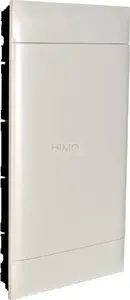 Модульный встроенный распределительный щит Legrand PRACTIBOX S 4×18 с белой дверцей, MPN 137369