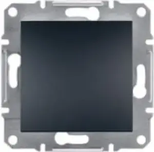 Schneider Electric vienvietīga kontaktligzda ar zemējumu EPH2800271 — antracīta