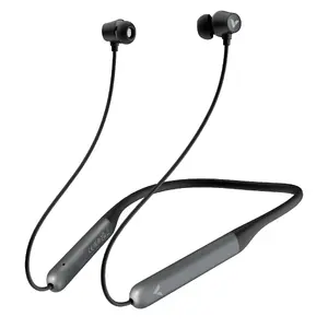 Bezvadu kakla lentes austiņas VERBATIM TruSound ANC — Bluetooth, intraaurālas, melnas