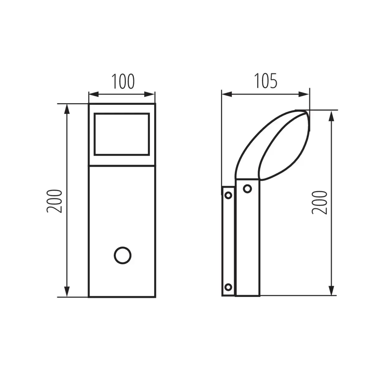 Kanlux 36573 outdoor LED wall light 7 W Photo 10