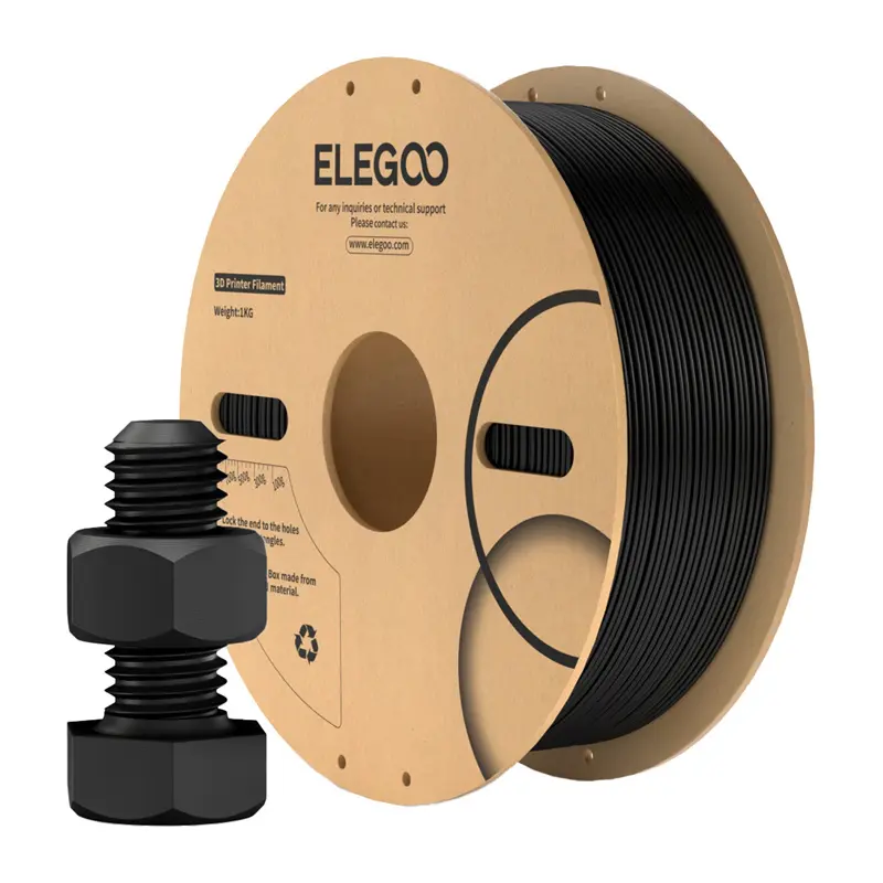 Elegoo ABS 3D Printer Filament (black) Photo 2