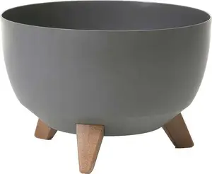 Flower Pot LAMELA Misa Roma with 3 Legs, Antracite — model LL828821/ALL
