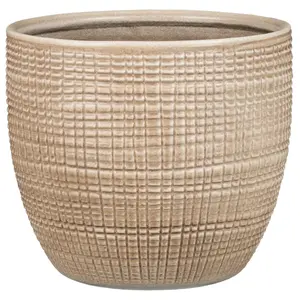 Puķupods SCHEURICH 866 — Keramikas brīvi stāvošs planteris, diametrs 19 cm