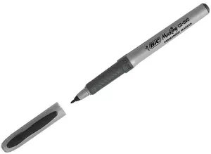Permanent marker BIC Mark It Black — pack of 12, black ink, max stroke 0.7 mm