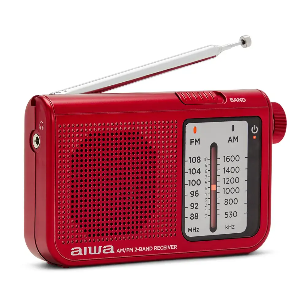 Aiwa RS-55RD personal analog AM/FM radio Photo 2