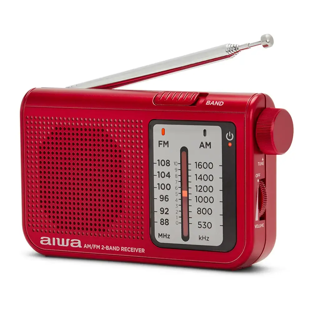 Aiwa RS-55RD personal analog AM/FM radio Photo 3