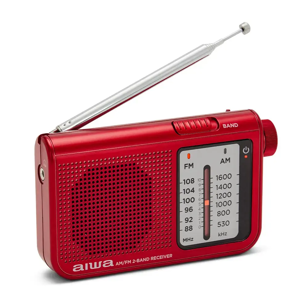 Aiwa RS-55RD personal analog AM/FM radio Photo 4